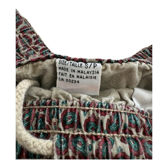 Rugged Terrain Vintage Khaki Green Drawstring Elastic Waist Shorts - Size Small - Picture 7 of 12